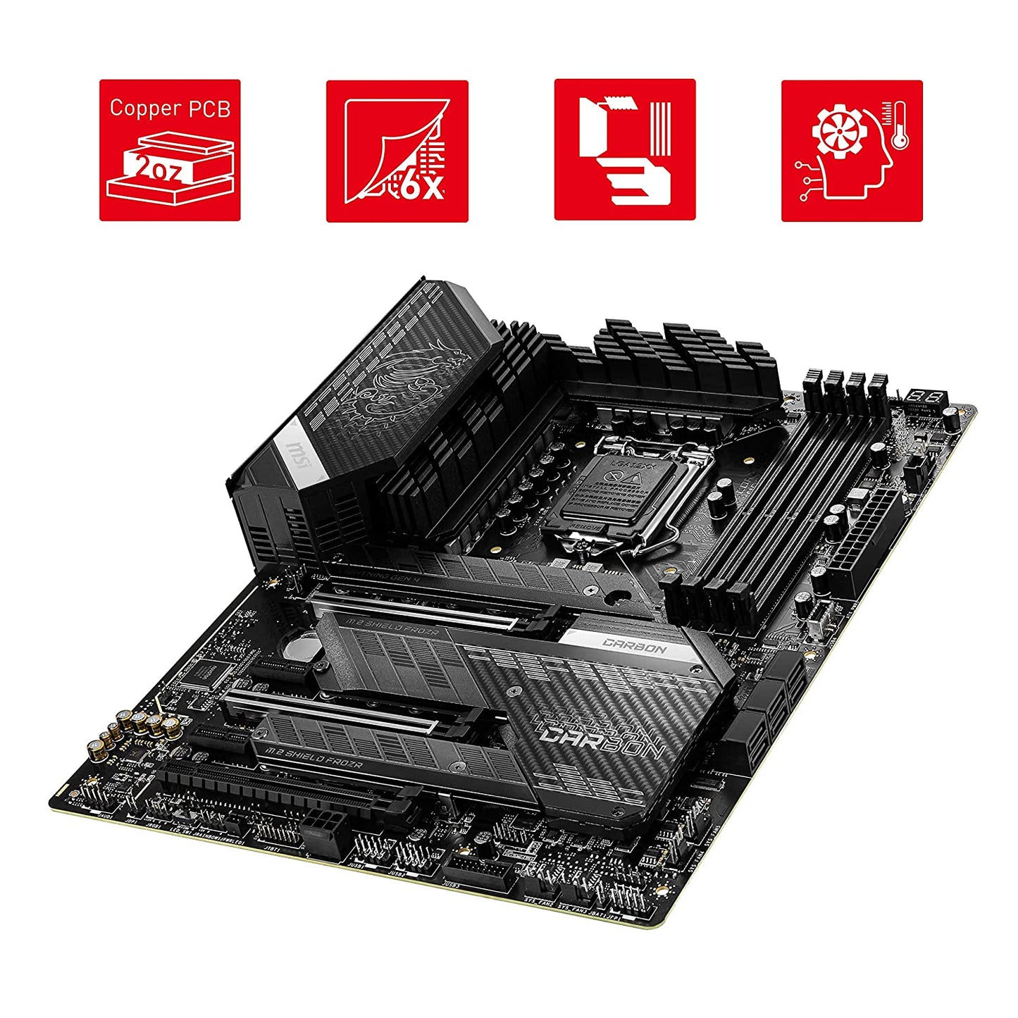 MSI MPG Z590 GAMING CARBON WIFI Motherboard