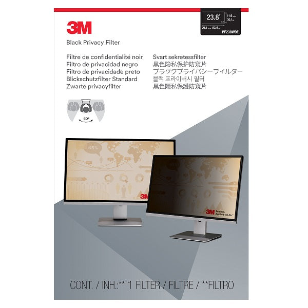 3M Privacy Filter for 23.8" Full Screen Monitor