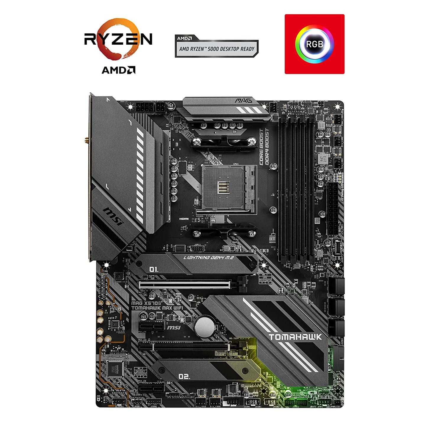 MSI MAG X570S TOMAHAWK MAX WIFI Motherboard