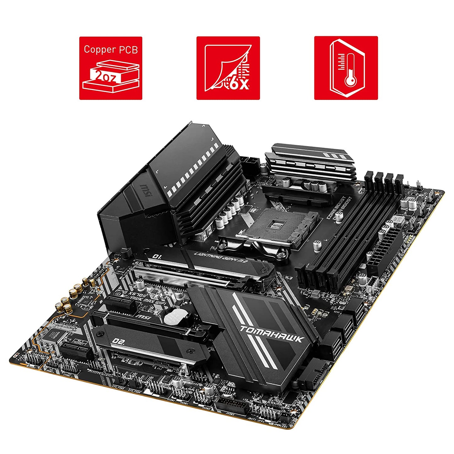 MSI MAG X570S TOMAHAWK MAX WIFI Motherboard