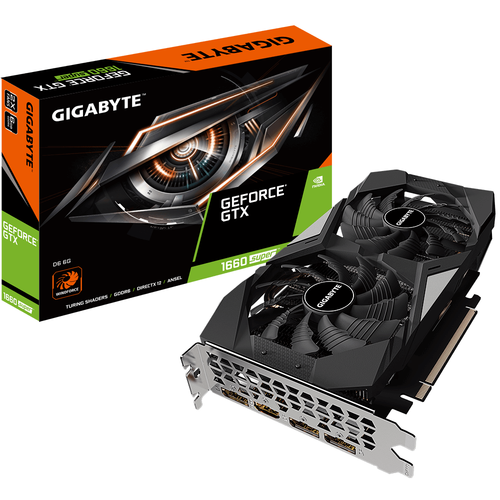 Gigabyte GeForce GTX 1660 SUPER D6 6G 1.0