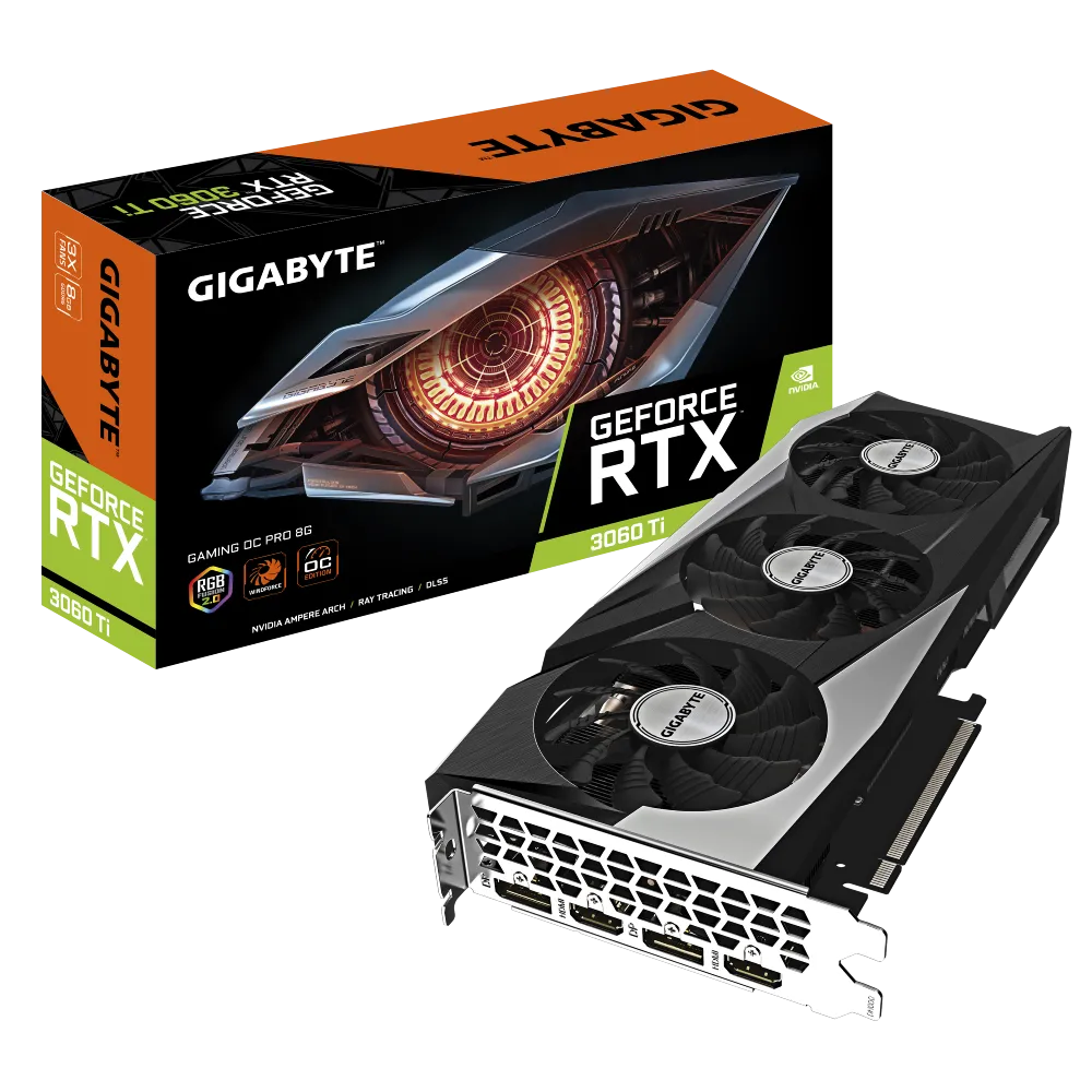 Gigabyte -GeForce RTX™ 3060 Ti GAMING OC PRO 8G (rev. 3.0)