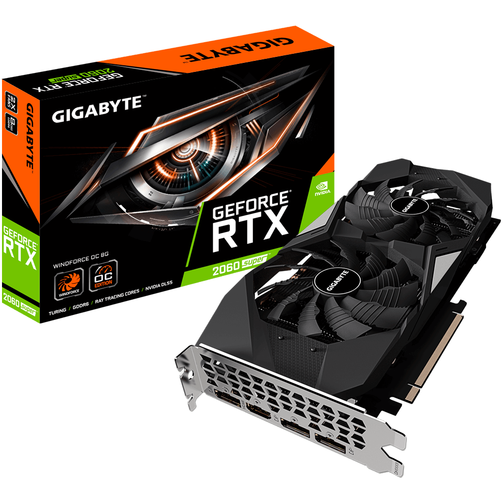 Gigabyte GeForce RTX 2060 SUPER WINDFORCE OC 8G 1.0