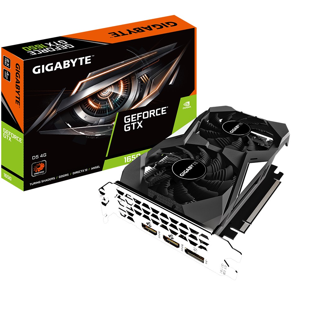 Gigabyte GeForce GTX 1650 D5 4G 1.0