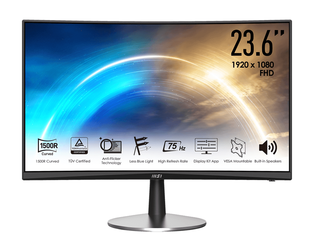 MSI PRO MP242C Monitor | 9S6-3PB0CM-017