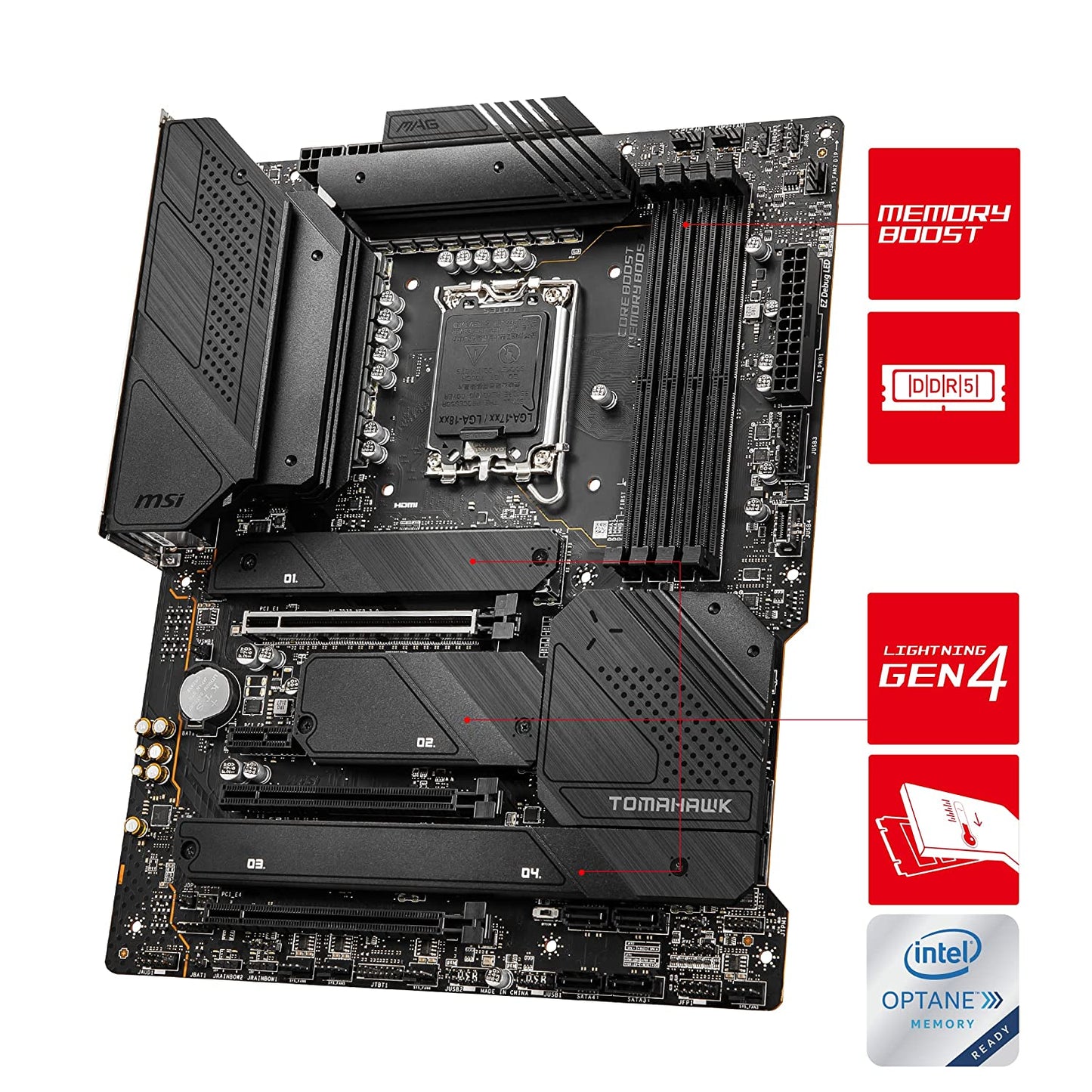 MSI MAG Z690 TOMAHAWK WIFI Motherboard