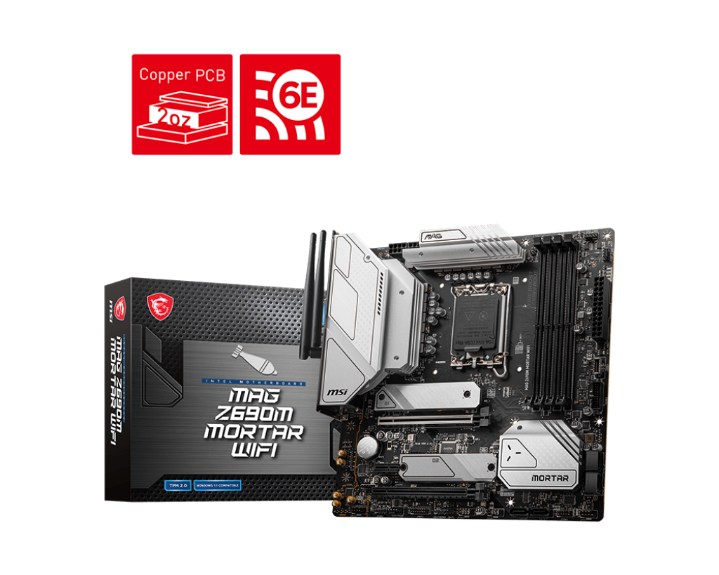 MSI MAG Z690M MORTAR WIFI Motherboard