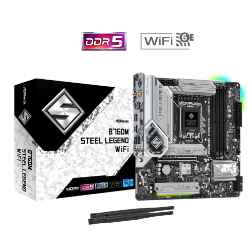 ASRock B760M STEEL LEGEND WIFI AX