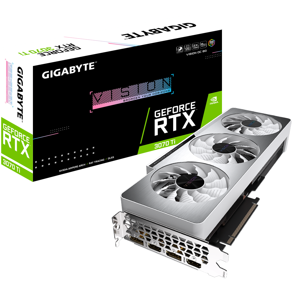 Gigabyte GeForce RTX 3070 Ti VISION OC 8G 1.0