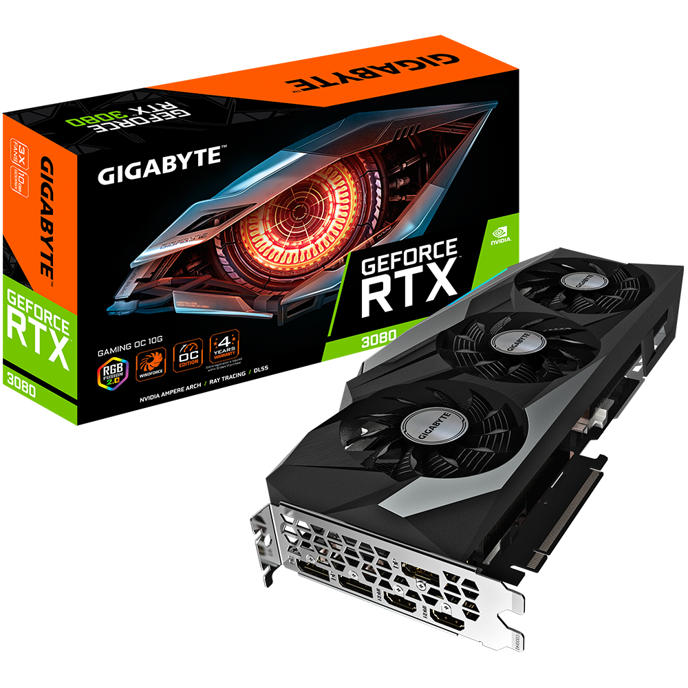 Gigabyte GeForce RTX 3080 GAMING OC 10G 2.0