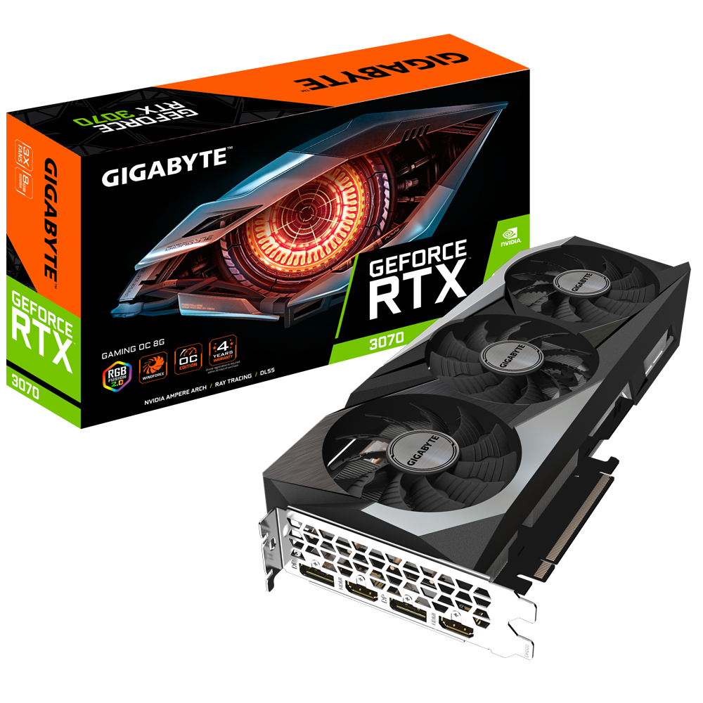 Gigabyte GeForce RTX 3070 GAMING OC 8G 1.0