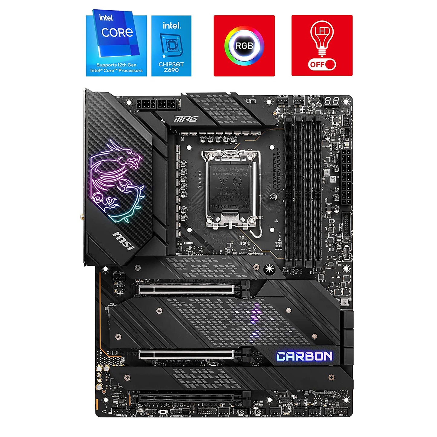 MSI MPG Z690 CARBON WIFI Motherboard