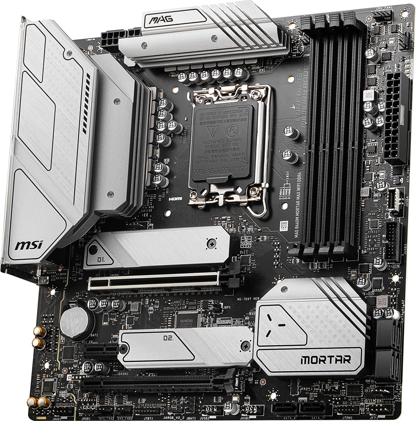 MSI MAG B660M MORTAR MAX WIFI DDR4 Motherboard