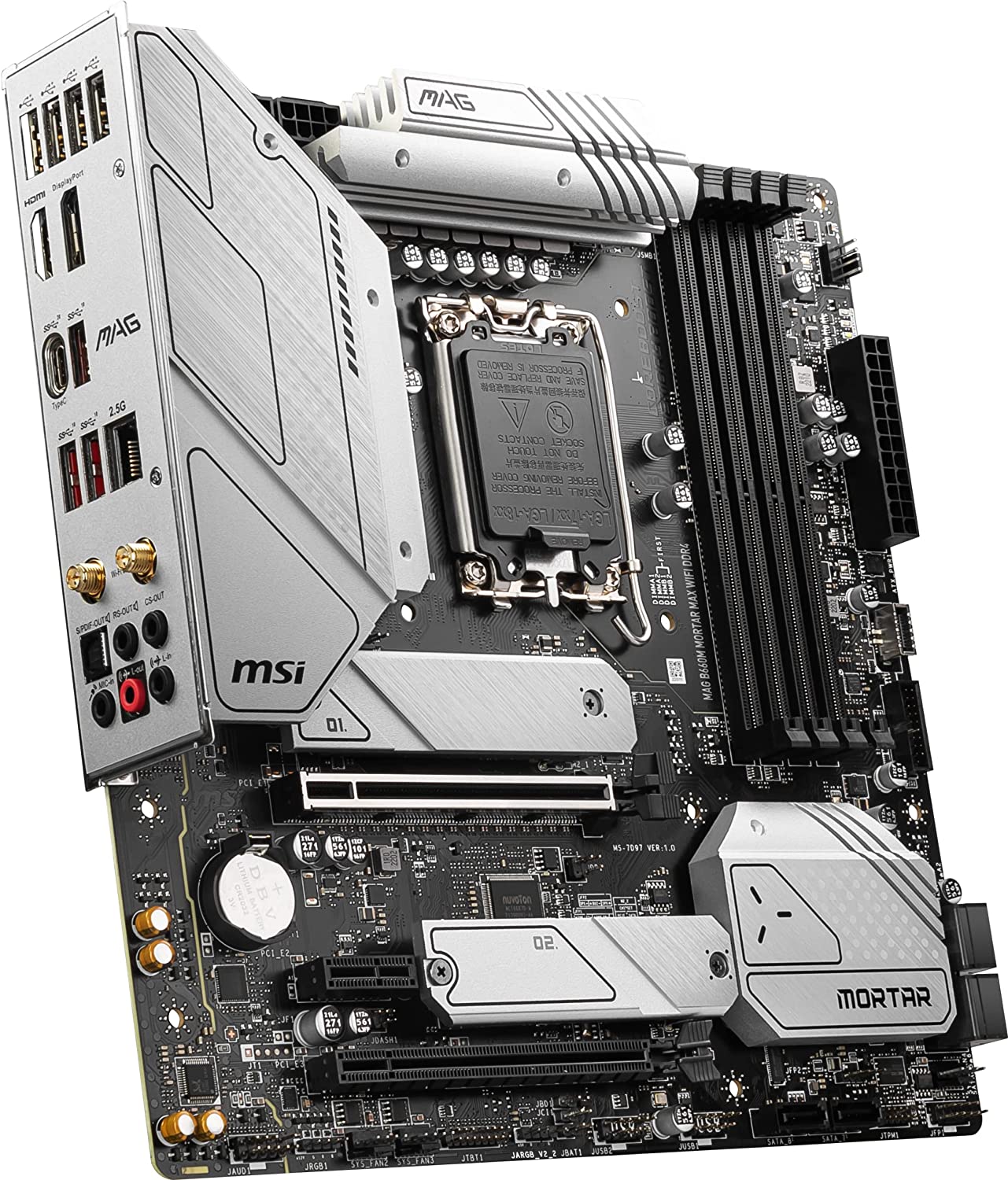 MSI MAG B660M MORTAR MAX WIFI DDR4 Motherboard