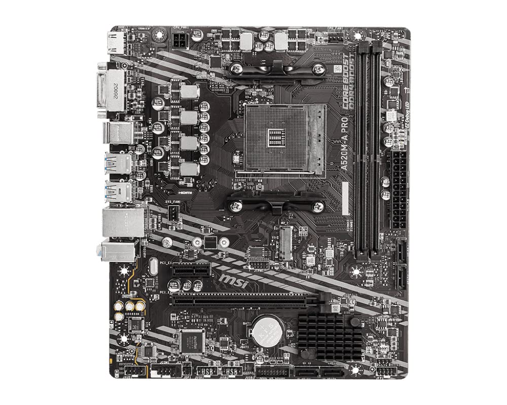 MSI A520M-A PRO Motherboard