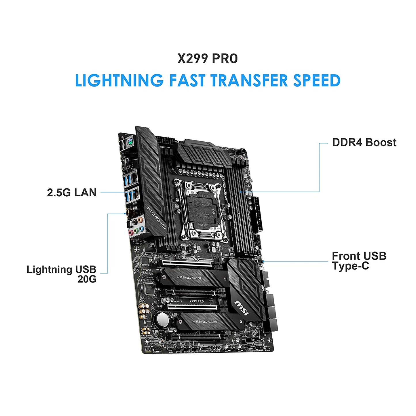 MSI X299 PRO Motherboard