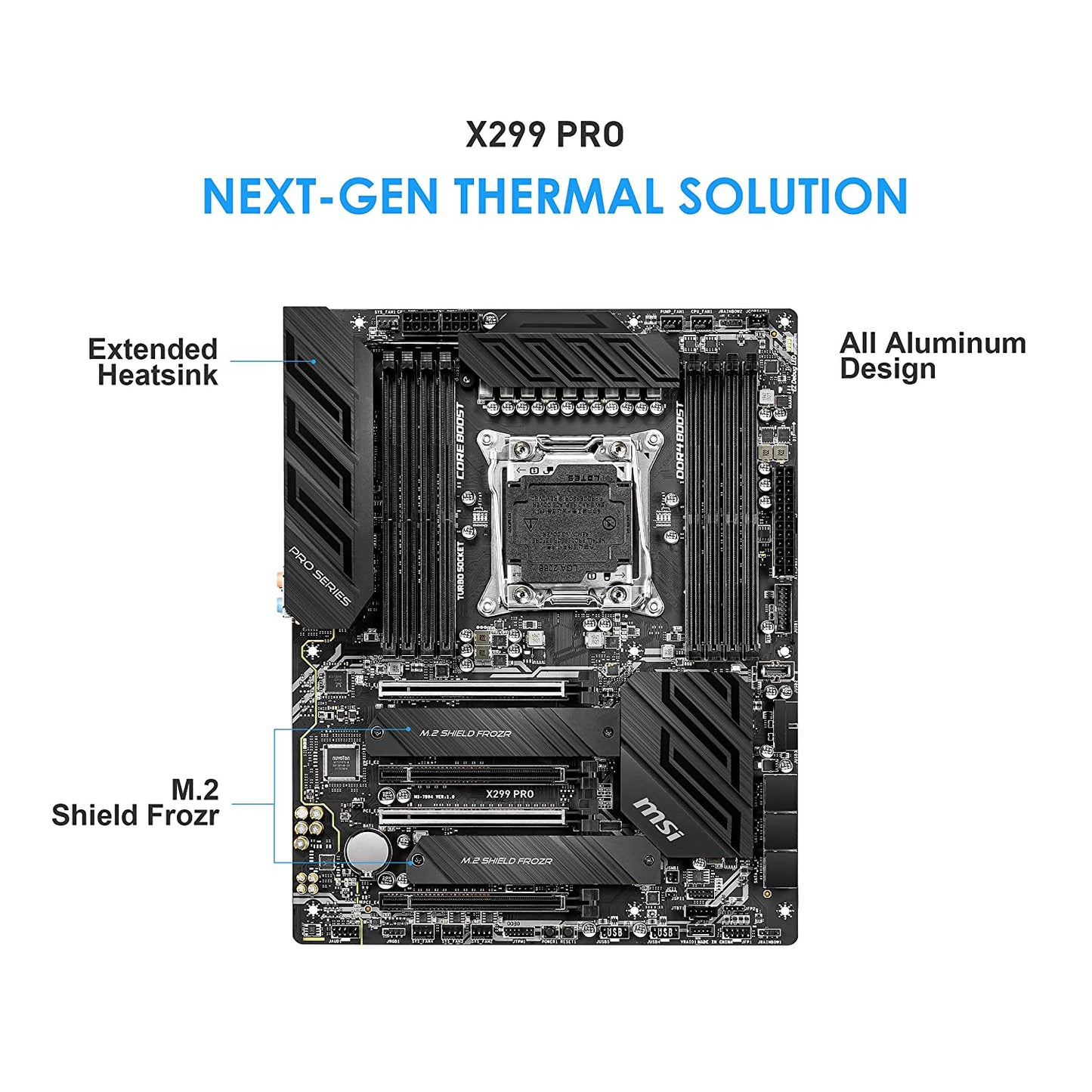 MSI X299 PRO Motherboard