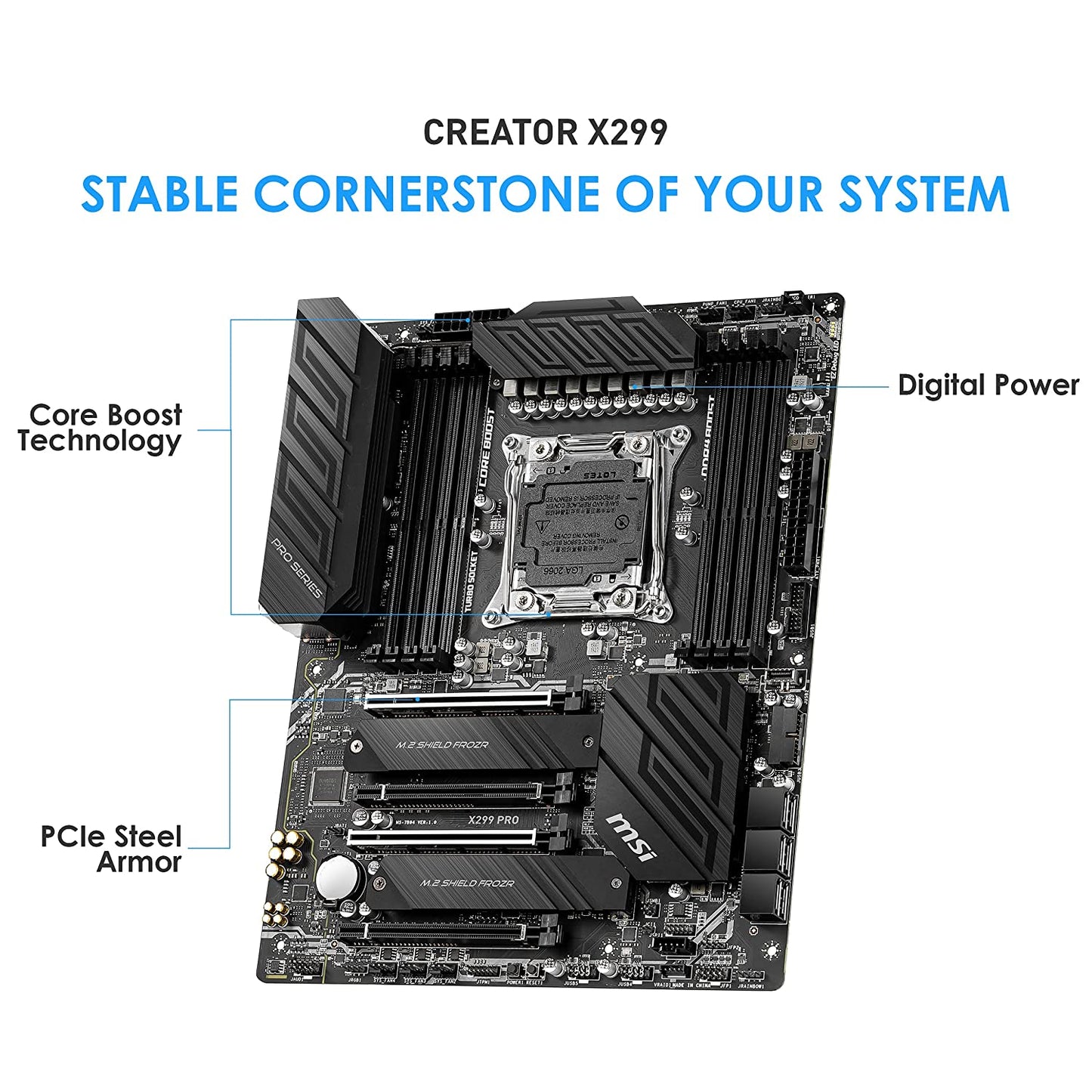 MSI X299 PRO Motherboard