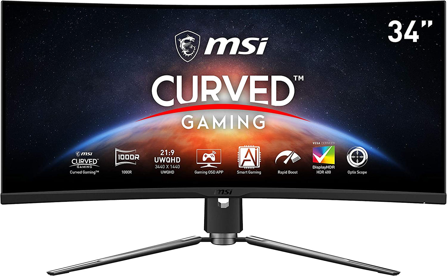 MSI MPG ARTYMIS 343CQR Monitor