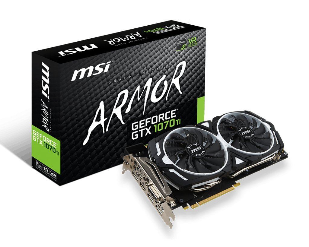 MSI GeForce GTX 1070 Ti ARMOR 8G