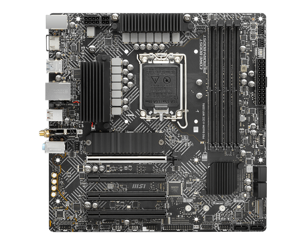 MSI PRO B660M-A CEC WIFI DDR4 Motherboard