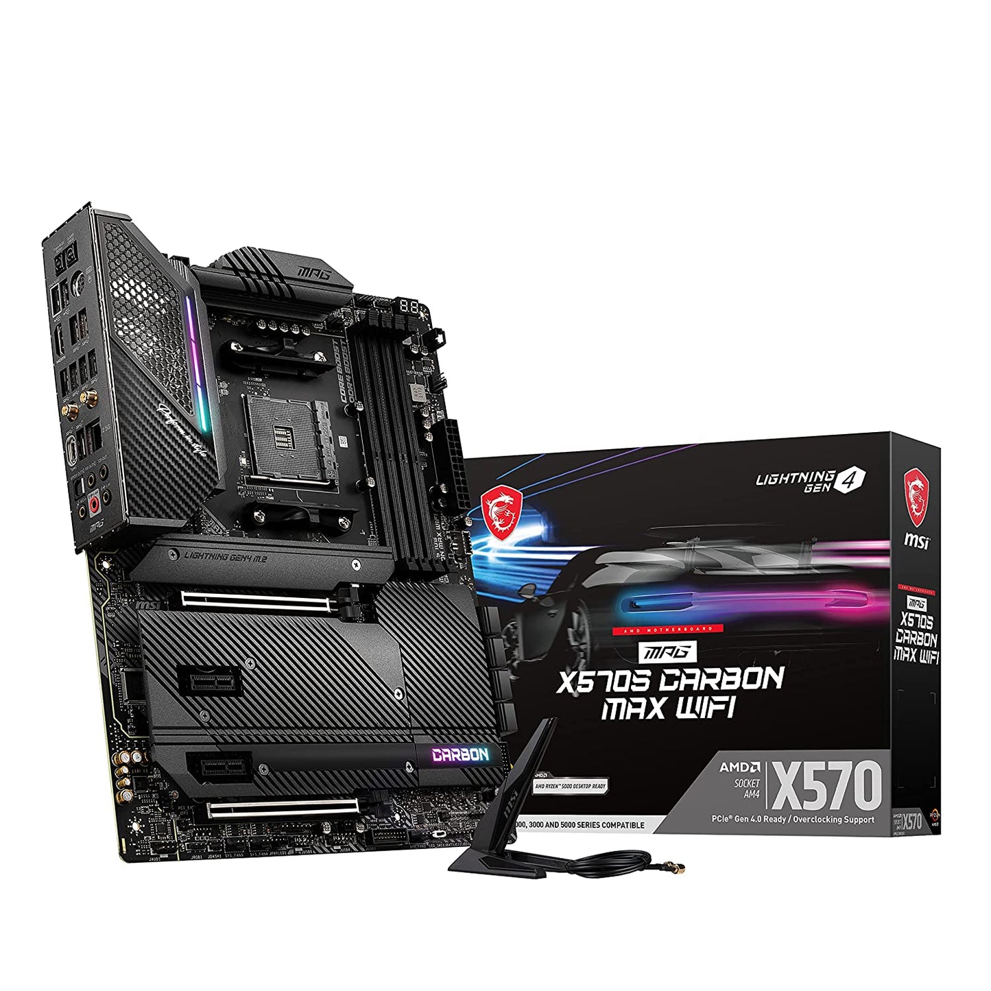 MSI MPG X570S CARBON MAX WIFI Motherboard