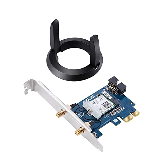 Asus AC2100 Dual-Band PCIe 160MHz Wi-Fi + Bluetooth Interface: PCI-E Data Rate: 802.11n : up to 300