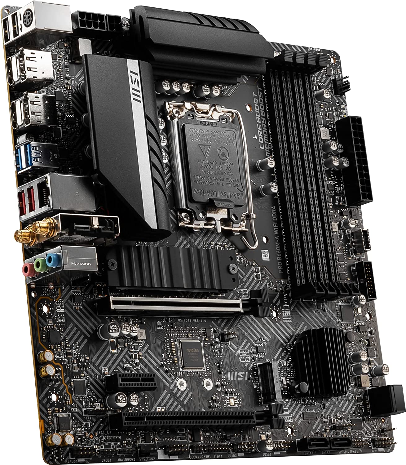 MSI PRO B660M-A WIFI DDR4 Motherboard