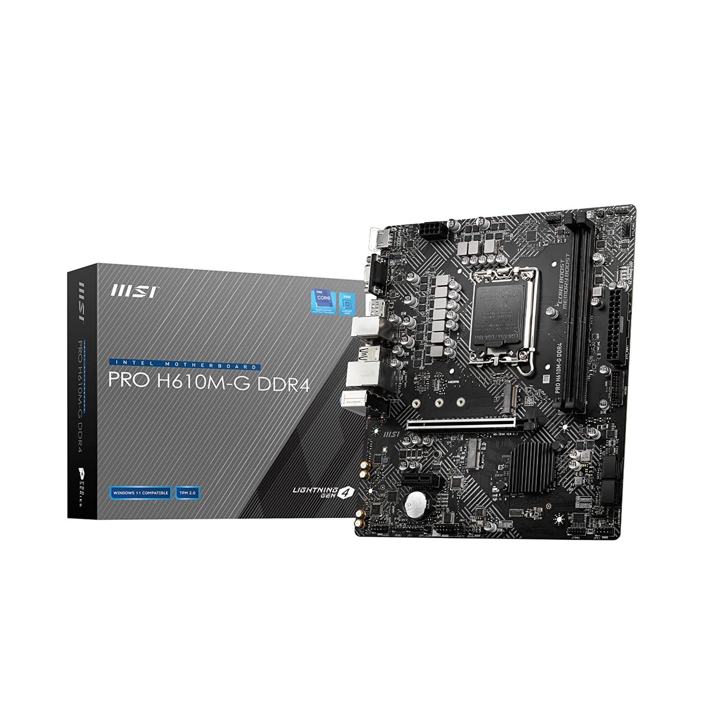 MSI PRO H610M-G DDR4 Motherboard