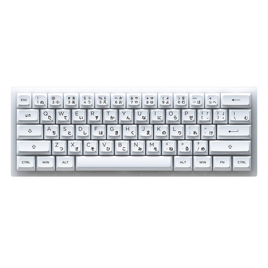 AKKO Keyboard ACR61 RGB Hotswap - BoW JP (CS Jelly White Linear 35g)