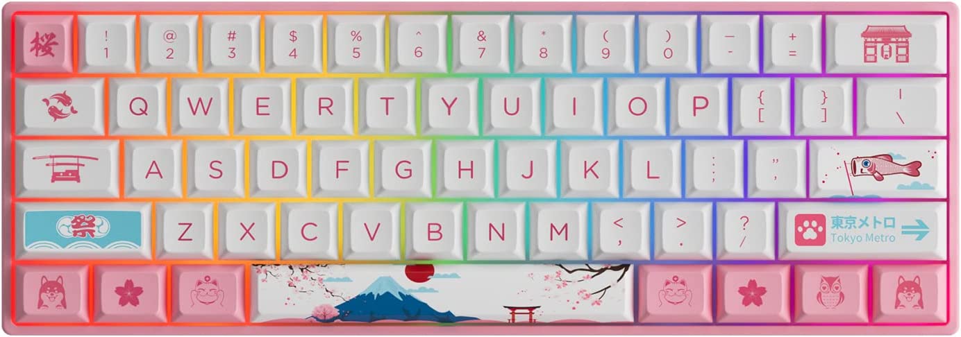 AKKO Keyboard 3061S RGB - World Tour Tokyo R2 OSA (Jelly Pink Linear)