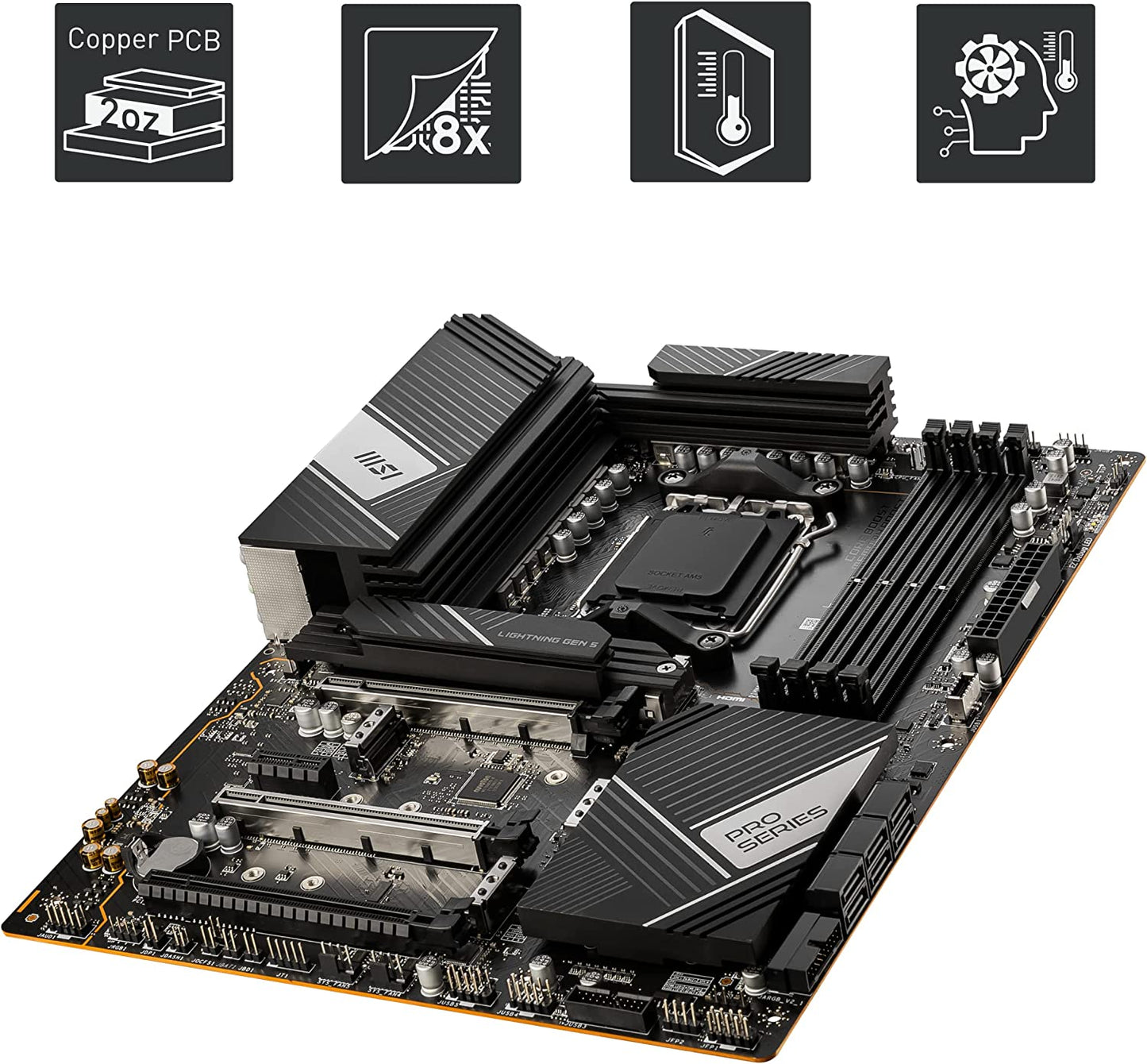 MSI PRO X670-P WIFI Motherboard MB 8052