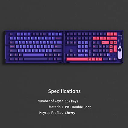 AKKO Keycap - Cherry Profile - Neon (157pcs)