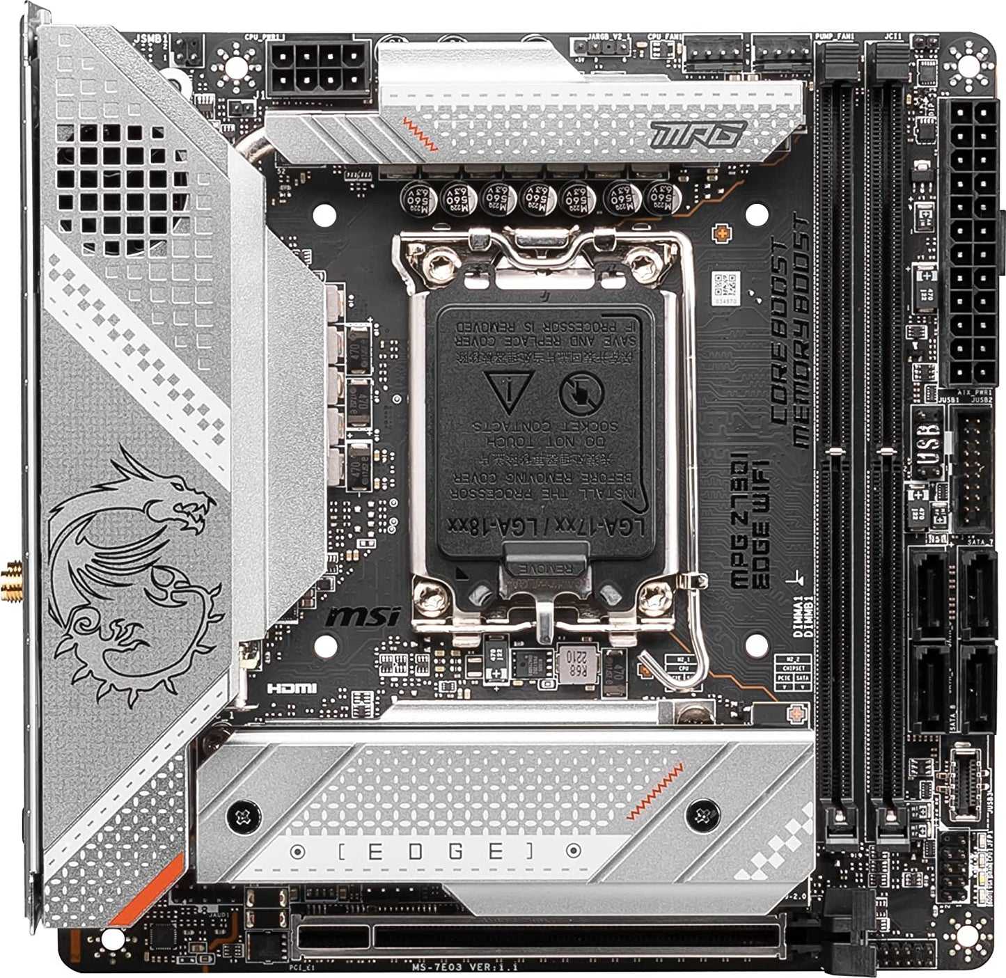 MSI MPG Z790I EDGE WIFI Motherboard