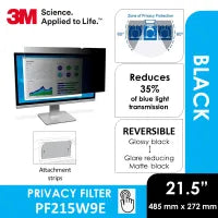 3M Privacy Filter for 21.5" Widescreen Monitor (16:9 aspect ratio) 477 mm x 268 mm