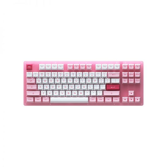 AKKO Keyboard RGB Hotswap - ACR87 Combo (CS Jelly Pink + Prunus Lannesiana)