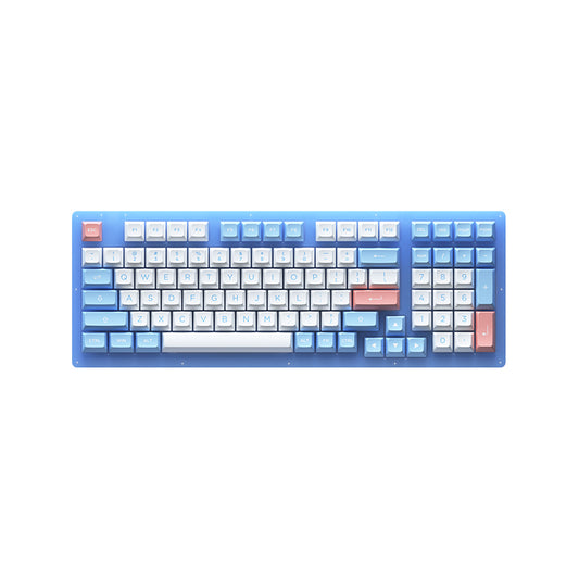 AKKO Keyboard RGB Hotswap - ACR98 Combo (CS Jelly Blue + Doll of the Princess)