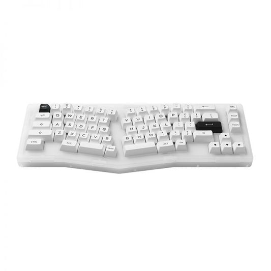 AKKO ACR PRO Alice Spray Painted Acrylic White pre-assembled Bundle Akko silver switch