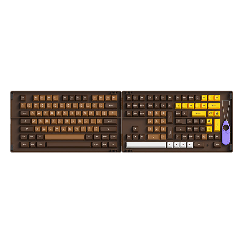 AKKO Keycap - ASA Profile - Chocolate (178pcs)