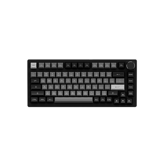 AKKO Keyboard PC75B Plus Black & Silver Akko Jelly Black