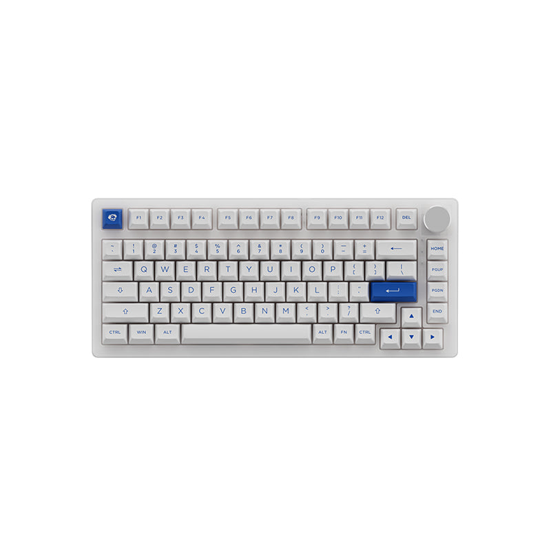 AKKO Keyboard PC75B Plus Blue-on-White Akko Jelly Pink