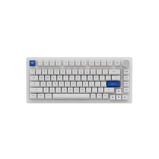 AKKO Keyboard PC75B Plus Blue-on-White Akko Jelly Purple