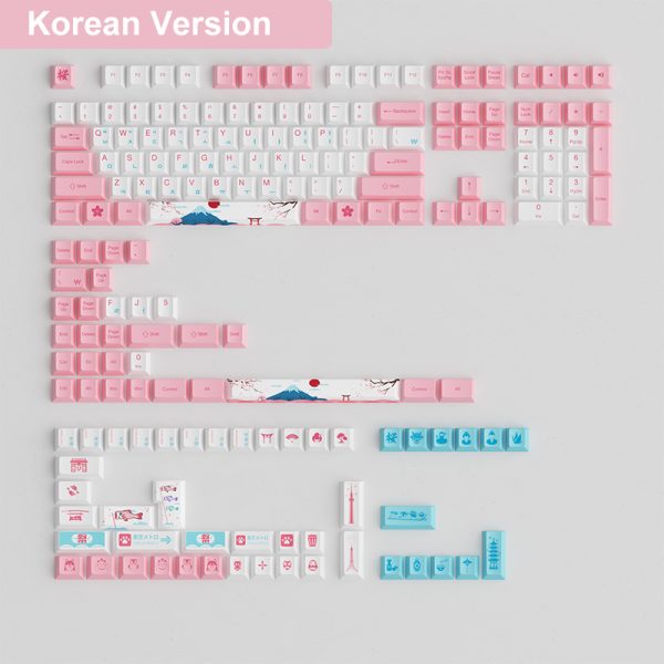 AKKO Keycap - Cherry Profile - World Tour Tokyo R2 SE Korean (185pcs)