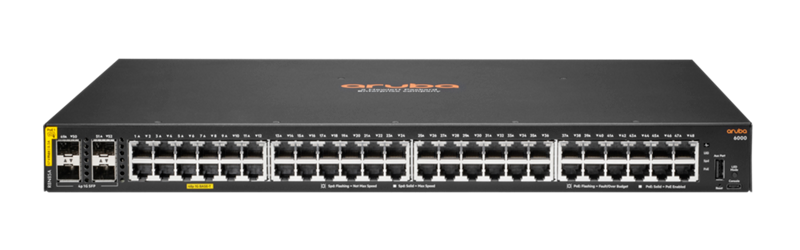 Aruba 6000 48G CL4 POE 370W 4SFP Switch