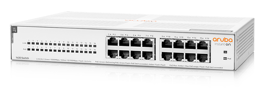 Aruba IOn 1430 16G POE 124W Switch (NO SFP) R8R48A