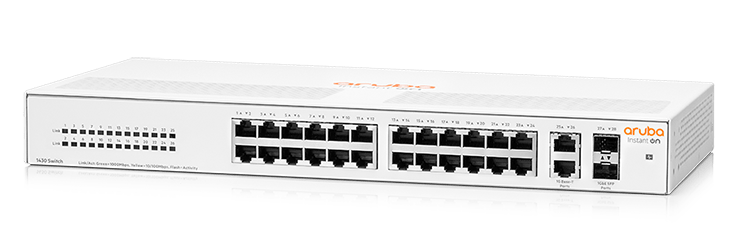 Aruba IOn 1430 26G POE 2SFP Switch (SFP model) R8R50A