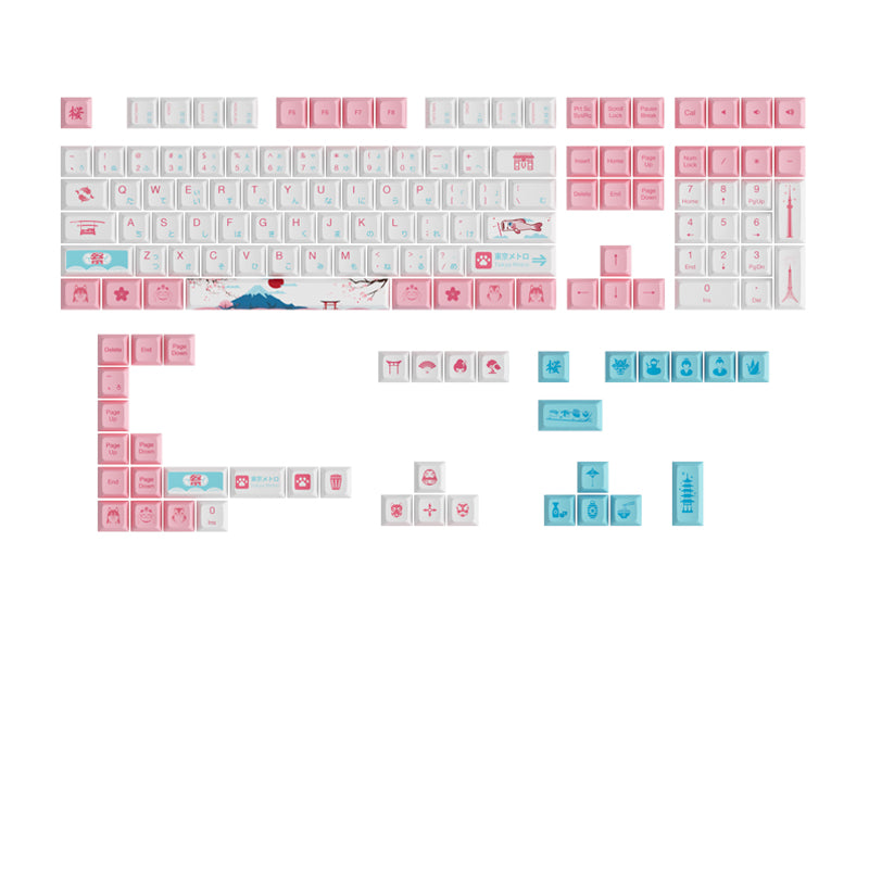 AKKO Keycap - OSA Profile - World Tour Tokyo R2 (145pcs)