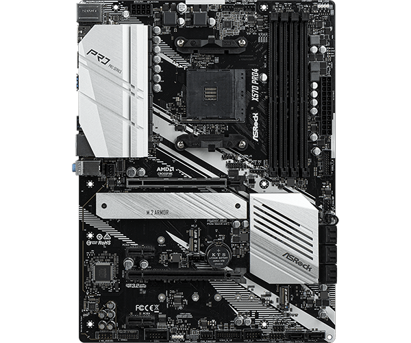 Asrock X570 Pro 4 Motherboard ASR-90-MXBAT0-A0UAYZ