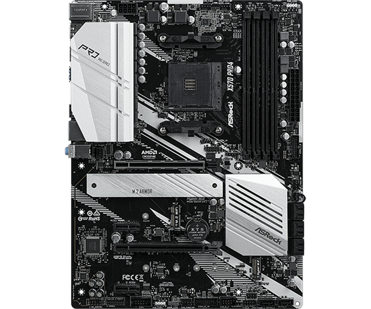 Asrock X570 Pro 4 Motherboard ASR-90-MXBAT0-A0UAYZ