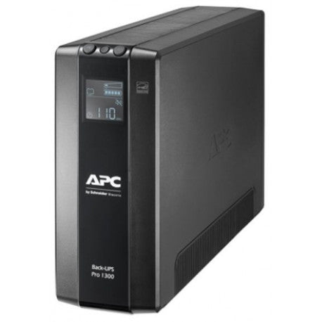 APC BR1300MI Back UPS Pro BR 1300VA, 8 Outlets, AVR, LCD Interface